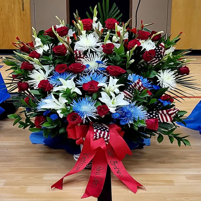 Patriotic Tribute Basket