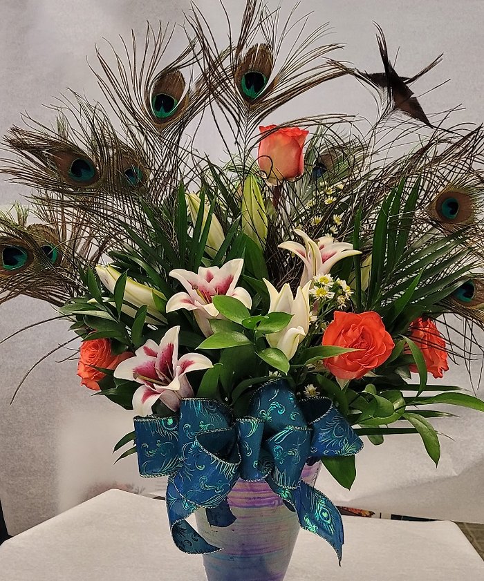 Peacock Bouquet